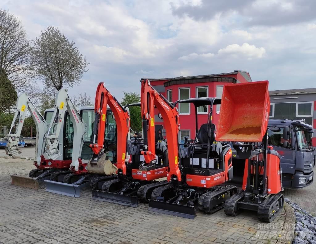 Kubota K008-5 Mini kotrók < 7t