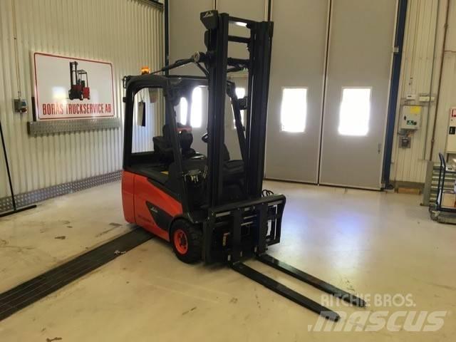 Linde E16 -02 Elektromos targoncák