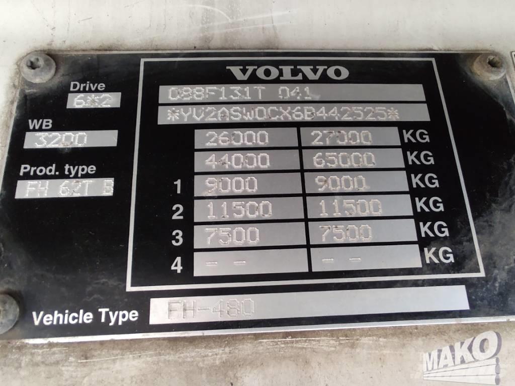 Volvo FH 13 480 Nyergesvontatók