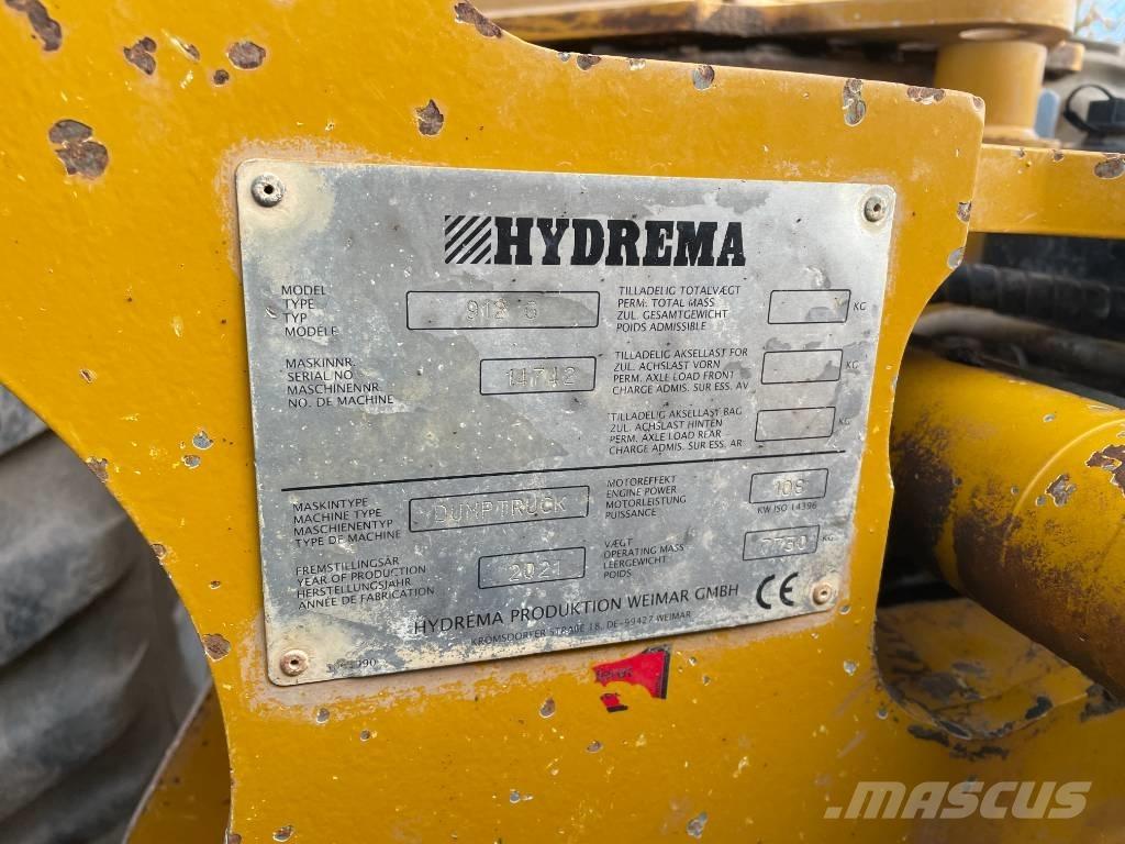 Hydrema 912 G Csuklósdömperek