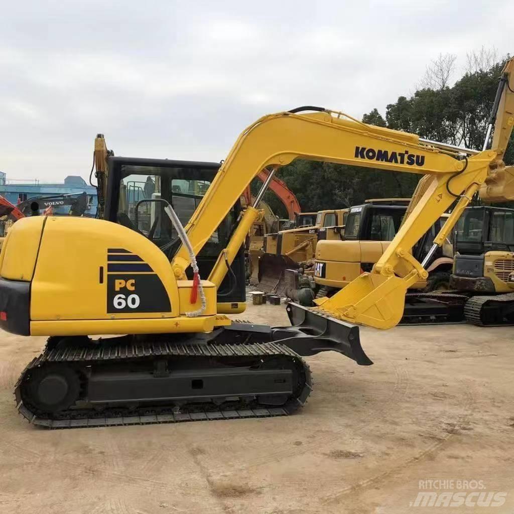 Komatsu PC 60 Lánctalpas kotrók