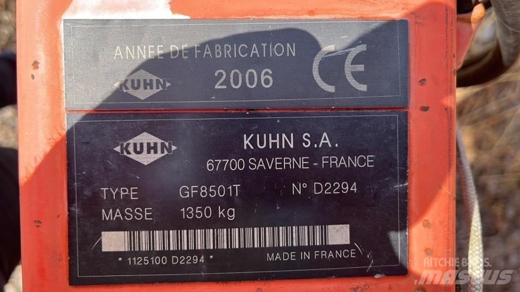 Kuhn GF 8501 T Rendkészítő