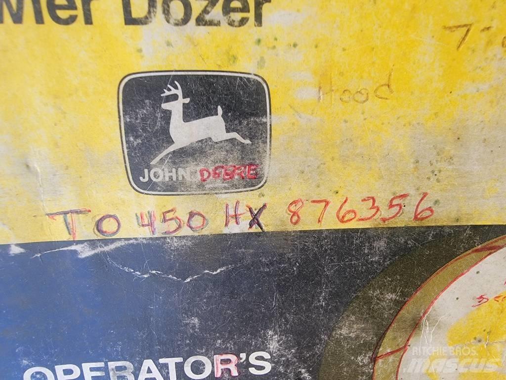 John Deere 450 H lánctalpas dózerek