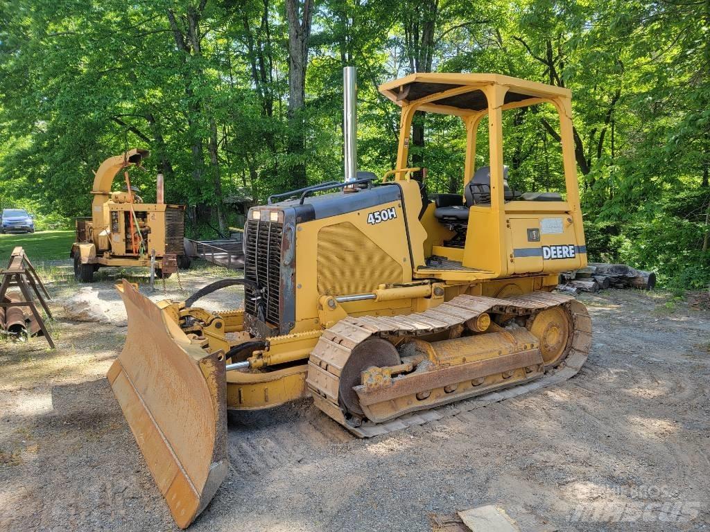 John Deere 450 H lánctalpas dózerek