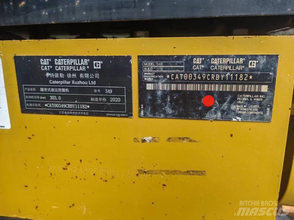 CAT 2020 CAT 349 Gumikerekes kotrók