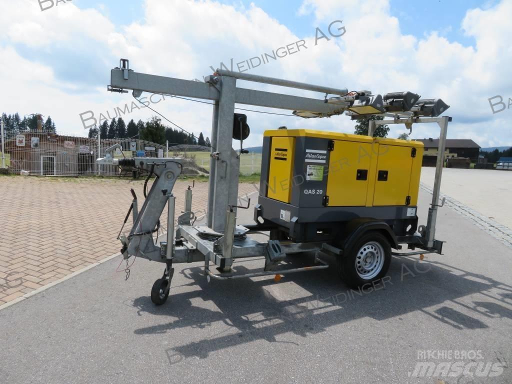 Atlas Copco QAS 20 Dízel áramfejlesztők