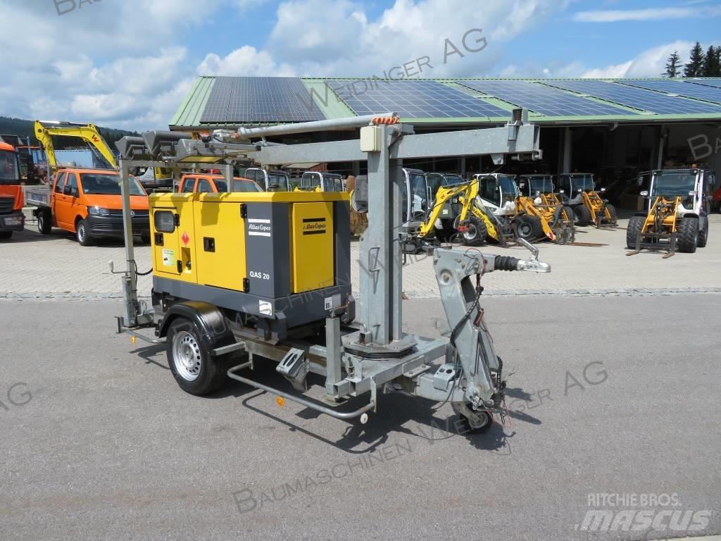 Atlas Copco QAS 20 Dízel áramfejlesztők