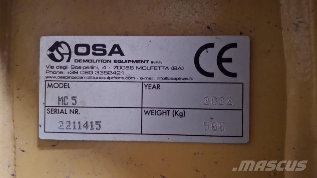 OSA MC5 Építőipari Törőgépek