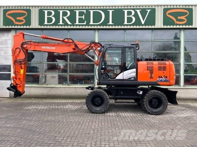 Hitachi ZX 170 W-6 Gumikerekes kotrók