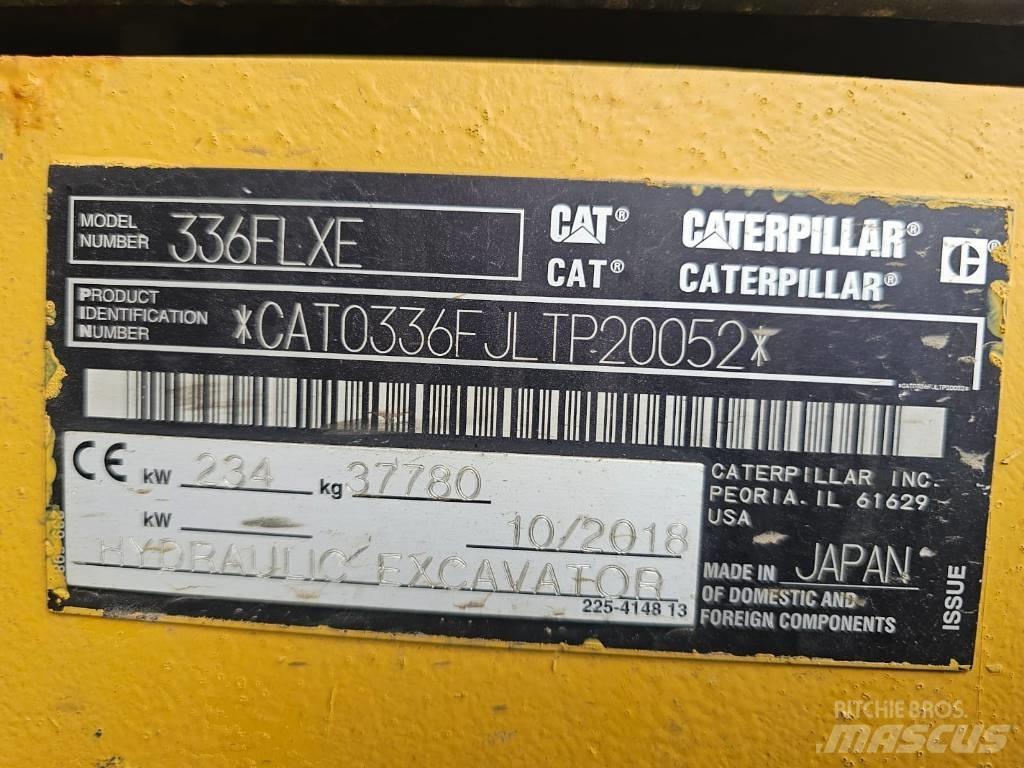 CAT 336 F L Lánctalpas kotrók