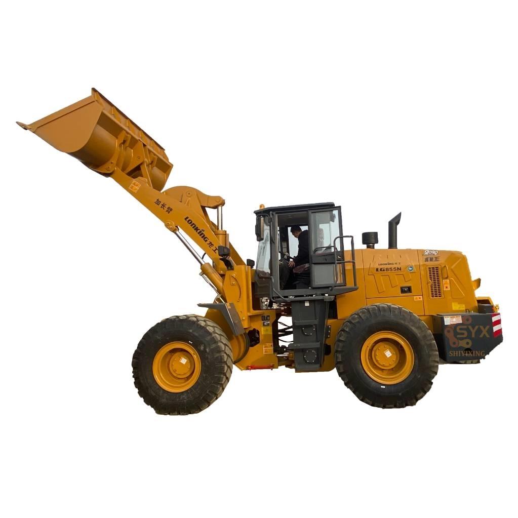 Zoomlion LG855N Gumikerekes homlokrakodók