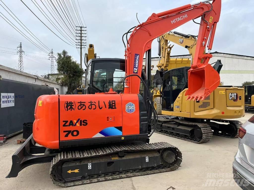 Hitachi ZX 70 Mini kotrók < 7t