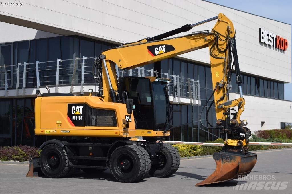 CAT M 318 F Gumikerekes kotrók