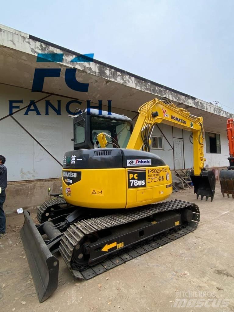 Komatsu 78US Mini kotrók < 7t