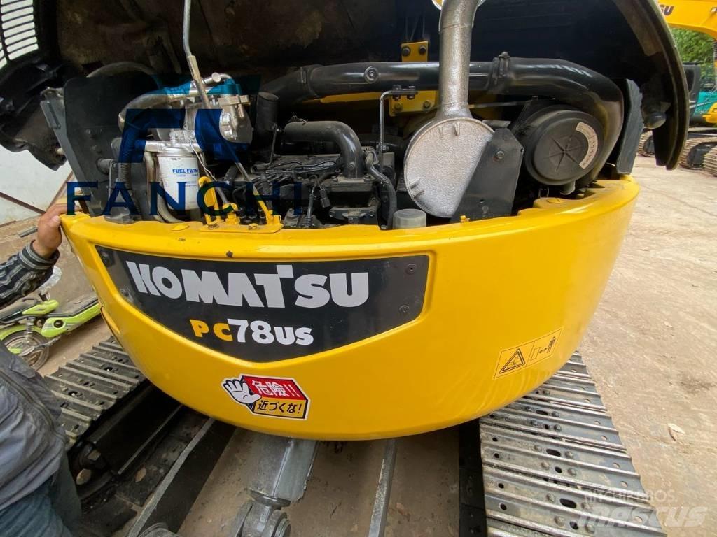 Komatsu 78US Mini kotrók < 7t