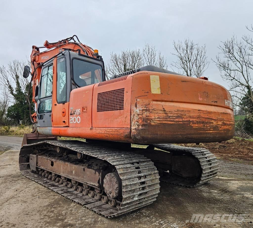 Hitachi ZX 200 LC Lánctalpas kotrók