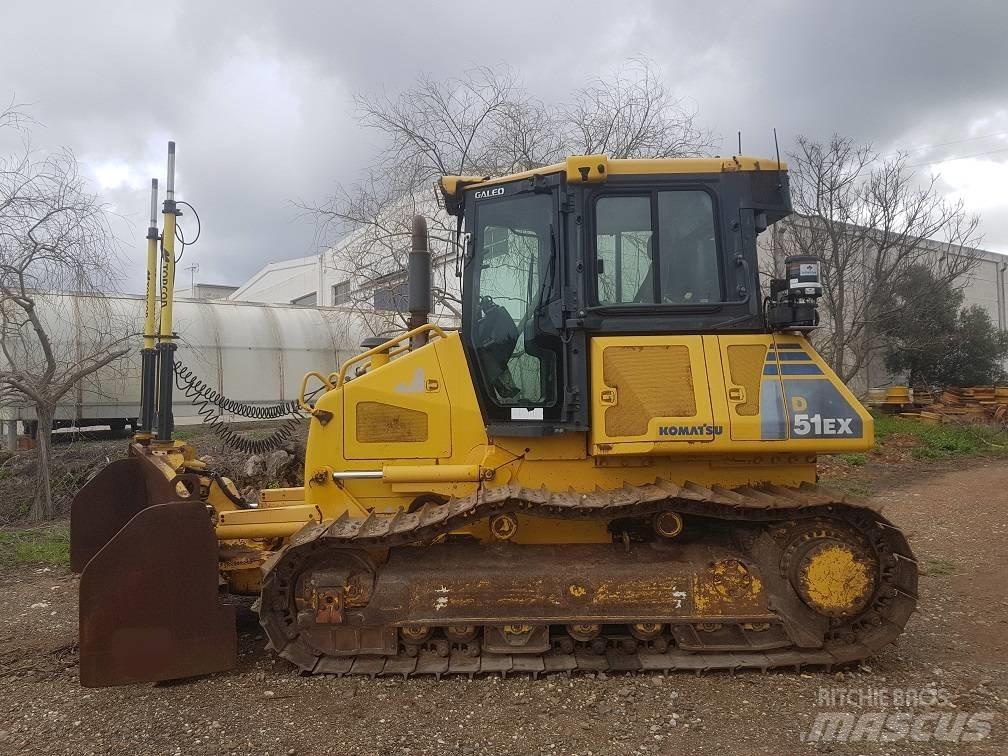 Komatsu D 51 EX-22 lánctalpas dózerek