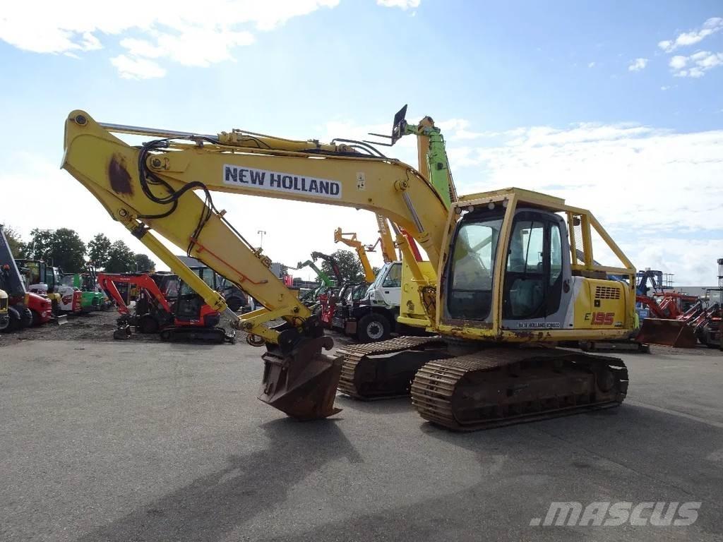 New Holland E195 Lánctalpas kotrók