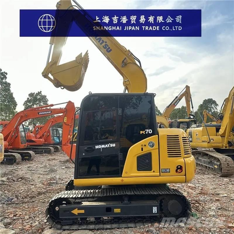 Komatsu PC 70 Mini kotrók < 7t