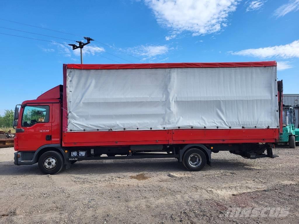 MAN 12.250 TGL Elhúzható ponyvás