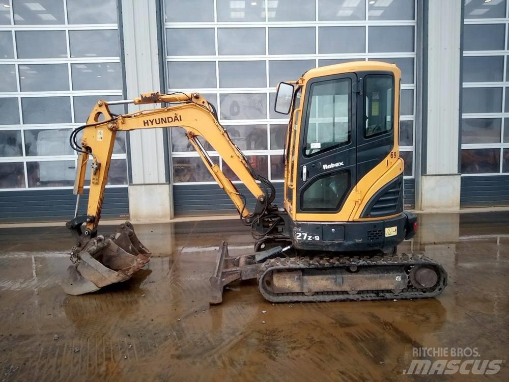 Hyundai Robex 27Z-9 Mini kotrók < 7t