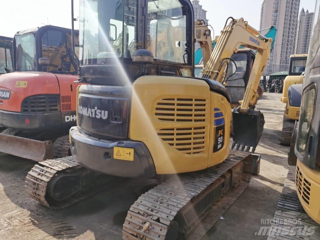 Komatsu PC50 Lánctalpas kotrók