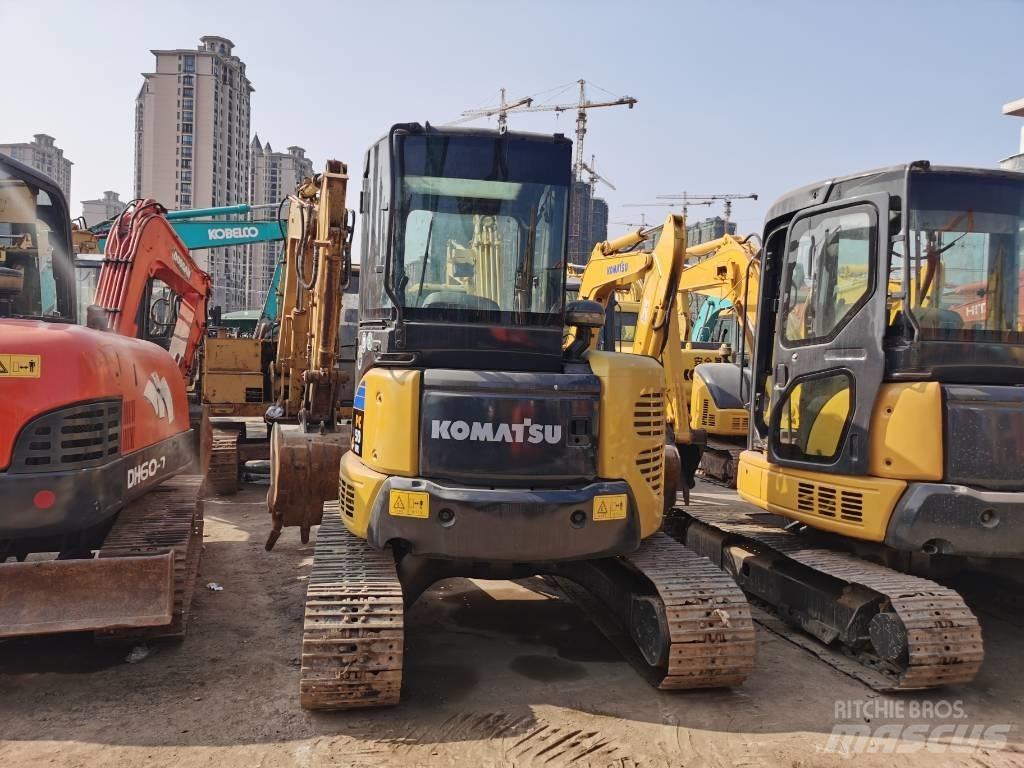 Komatsu PC50 Lánctalpas kotrók