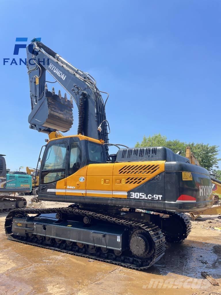 Hyundai 305lC-9T Lánctalpas kotrók