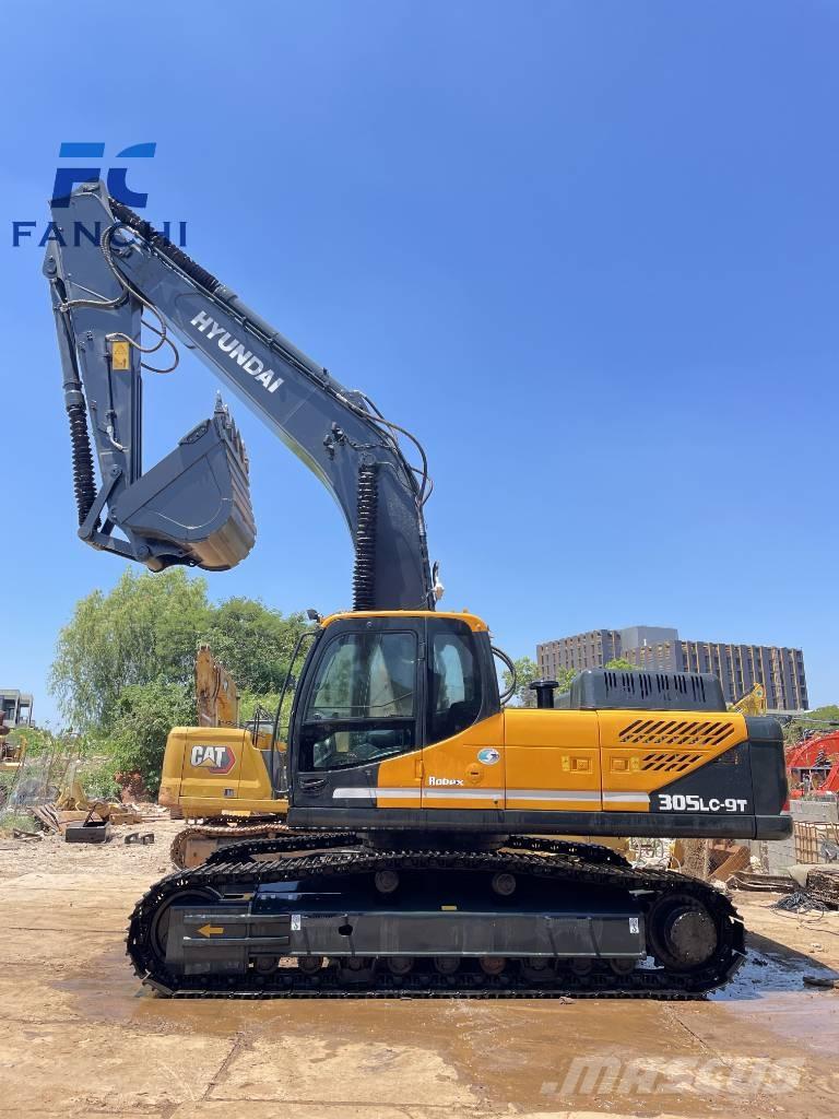 Hyundai 305lC-9T Lánctalpas kotrók