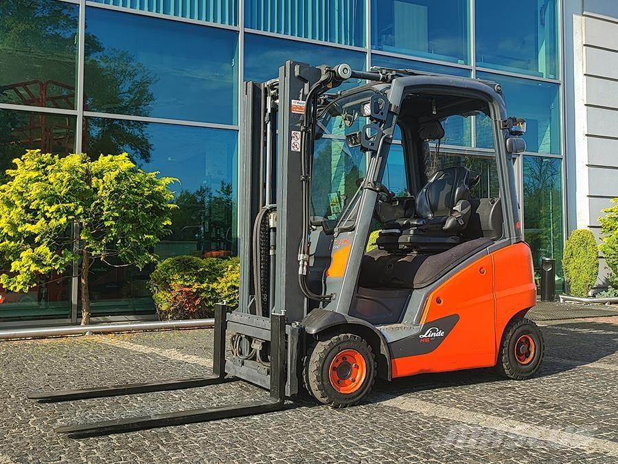 Linde H16T-01 Gázüzemű targoncák