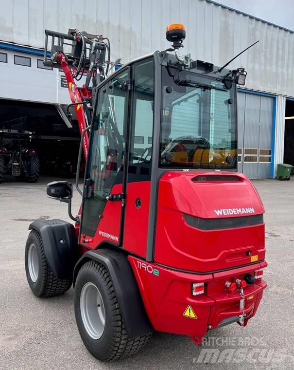 Weidemann 1190E Gumikerekes homlokrakodók