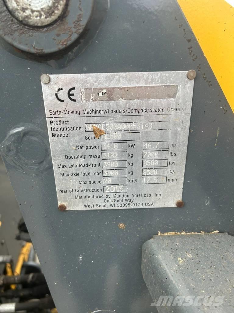 Mustang AL 506 Cab Univerzális rakodók