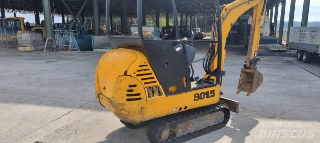 JCB 8015 Mini kotrók < 7t