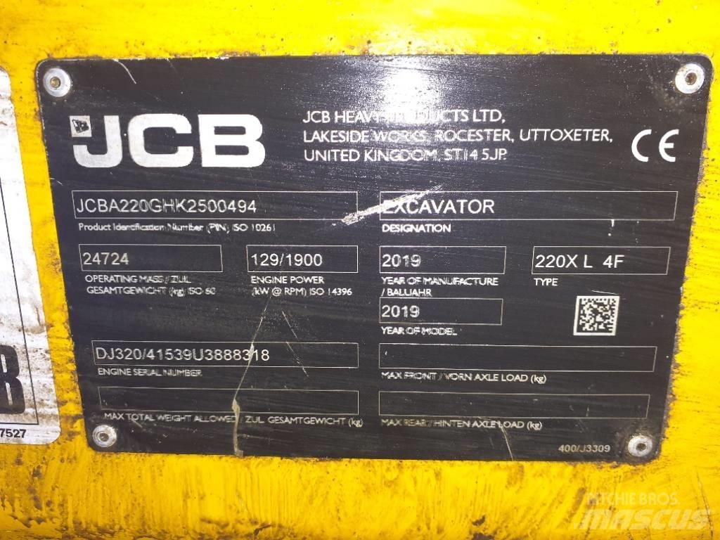 JCB 220X LC Lánctalpas kotrók