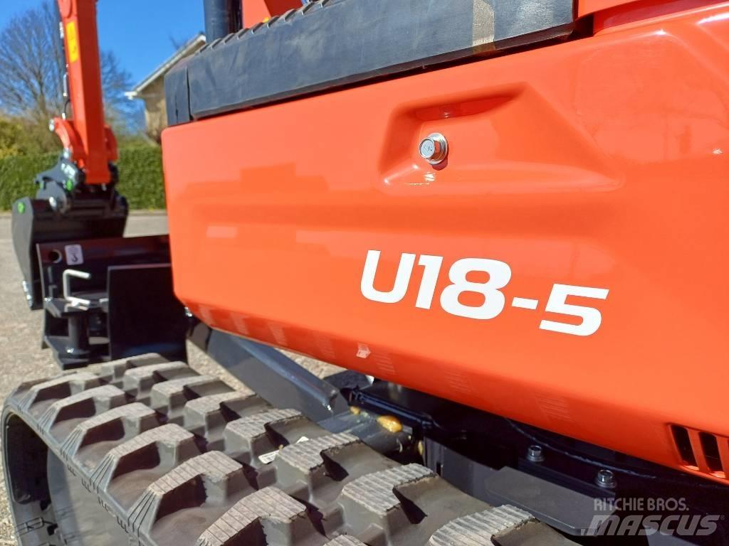 Kubota U18-5 Mini kotrók < 7t