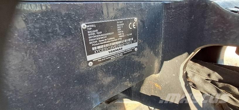 Yanmar SV 15 Mini kotrók < 7t