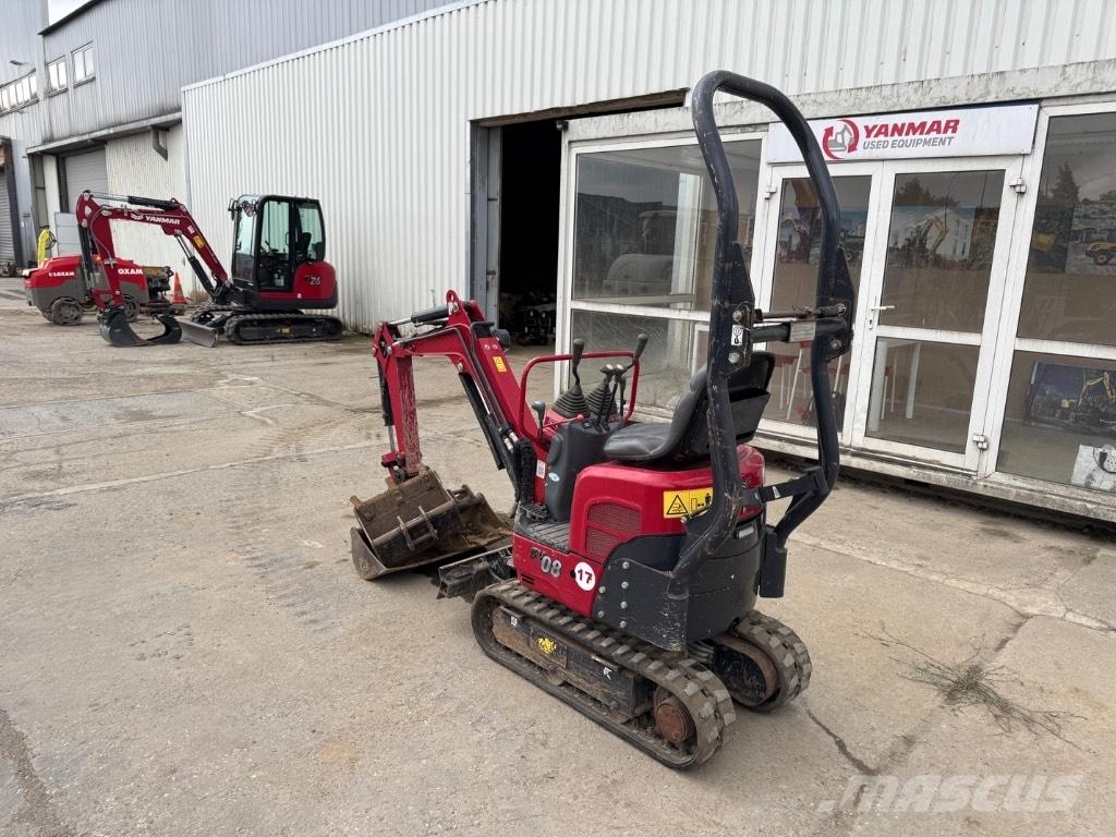 Yanmar SV08 (1D879) Mini kotrók < 7t