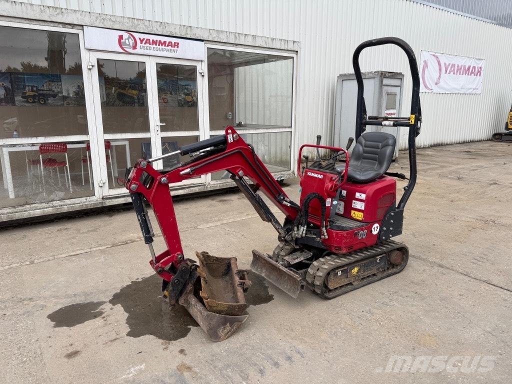 Yanmar SV08 (1D879) Mini kotrók < 7t