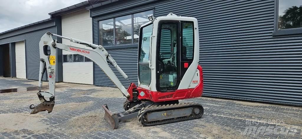 Takeuchi TB216 Mini kotrók < 7t