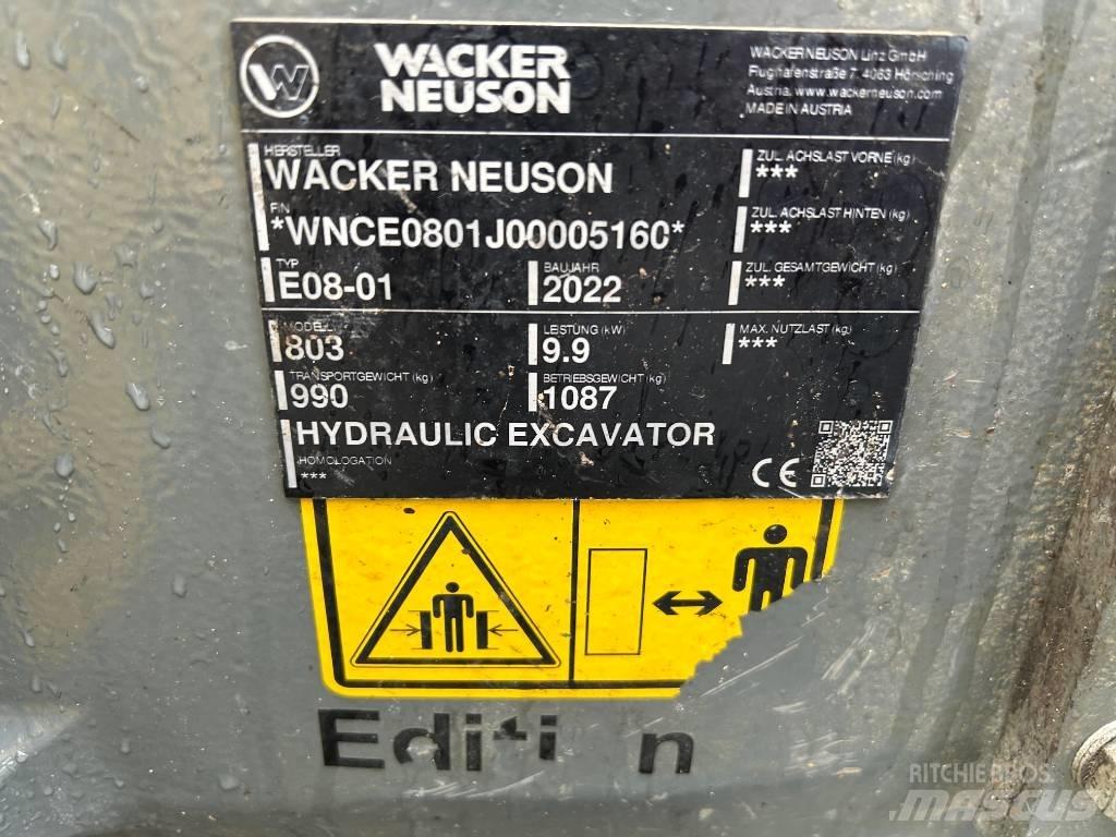 Wacker Neuson 803 Lánctalpas kotrók