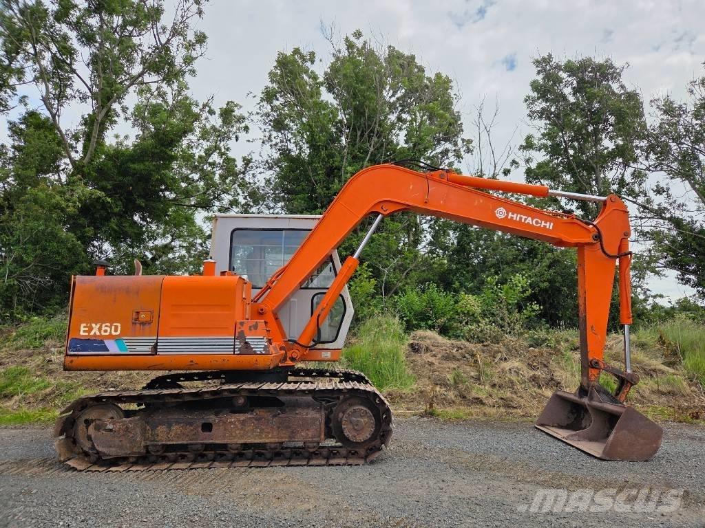 Hitachi EX 60-1 Mini kotrók < 7t