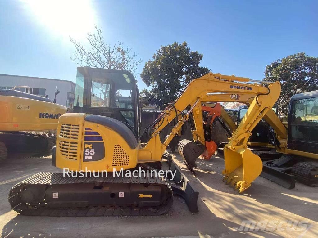 Komatsu PC 55 Mini kotrók < 7t