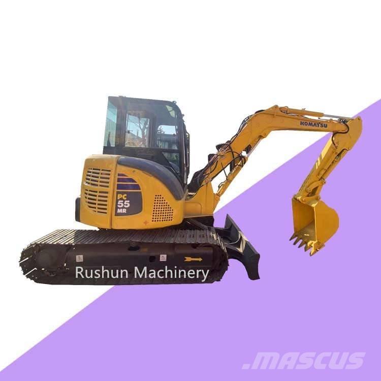Komatsu PC 55 Mini kotrók < 7t