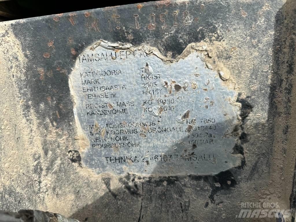Tamsalu HK15T Billenő Mezőgazdasági pótkocsik