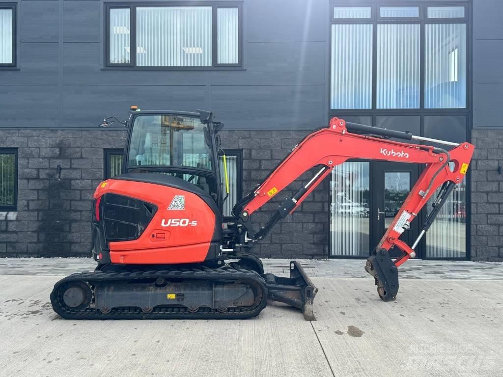 Kubota U 50-5 Mini kotrók < 7t