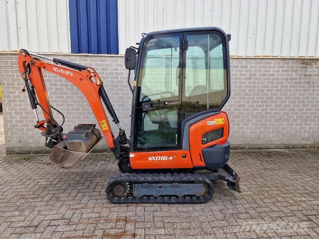 Kubota KX016-4 Mini kotrók < 7t