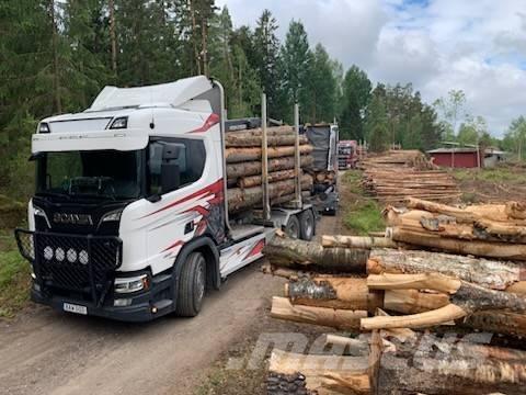 Scania R580B6X4NB Rönkszállító teherautók