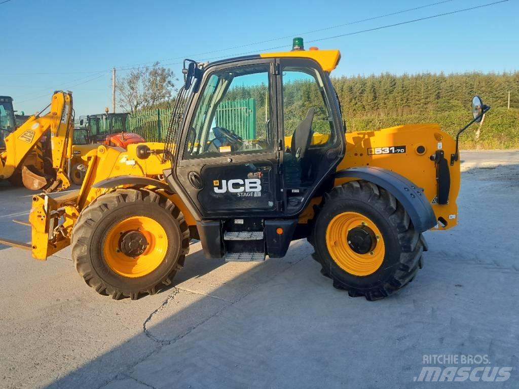 JCB 531-70 Teleszkópos mezőgazdasági rakodók
