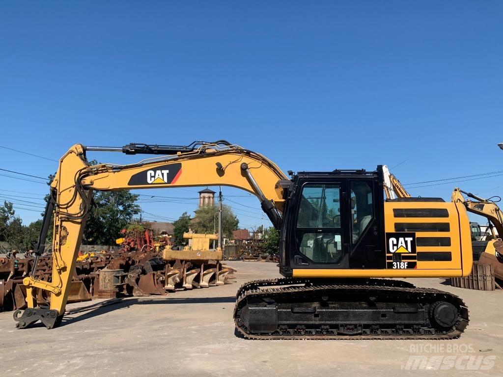 CAT 318F Lánctalpas kotrók
