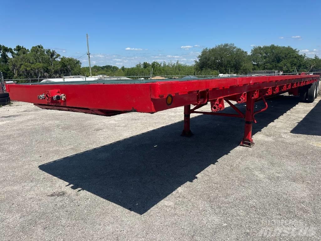 Fruehauf Flatbed Platós / Ponyvás pótkocsik
